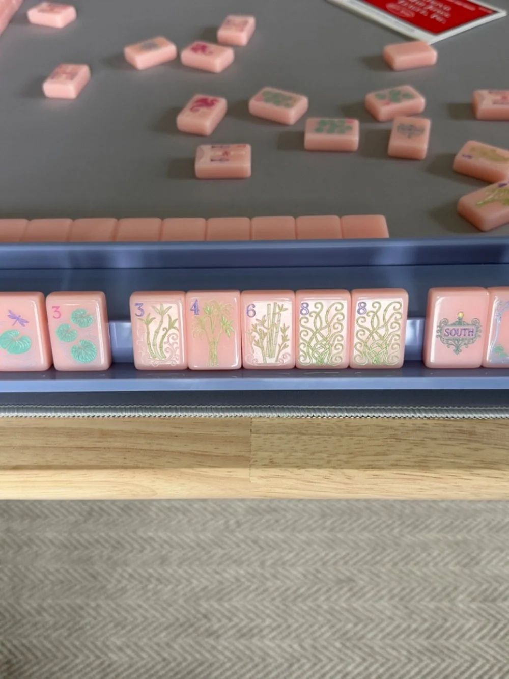 Pink Paris American Mahjong Tile set (new) - Picture 8 of 10